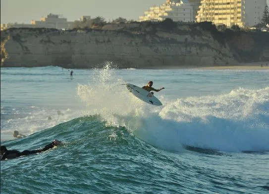 Algarve car hire - Praia da Rocha coastline