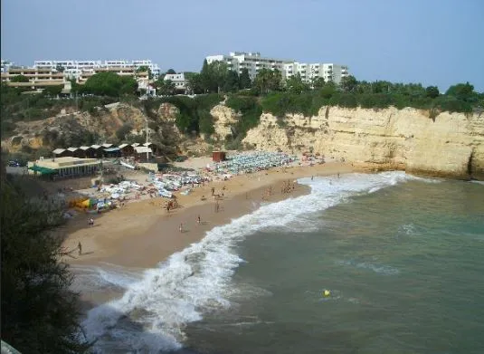 Algarve car hire - Praia da Rocha coastline