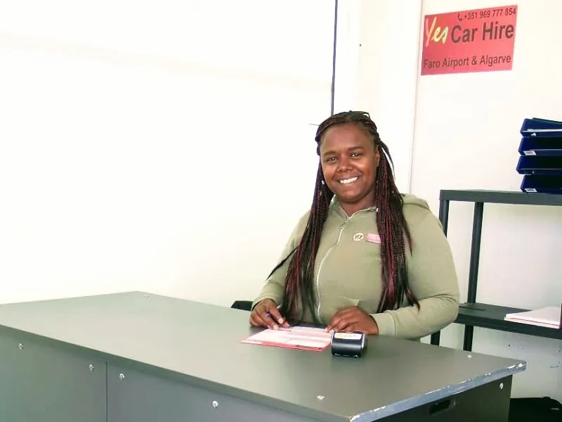 Equipa do Escritório no Aeroporto de Faro