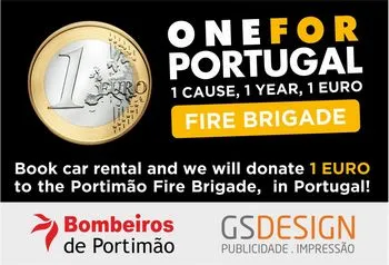 Offer on car hire - donate one euro to fire brigade per rented car